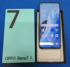 OPPO Reno7 A スターリーブラック ケース付き - メルカリ