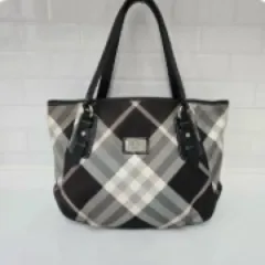 (正規品) バーバリー ブルーレーベル チェック トートバッグ - Y2K ヴィンテージ感