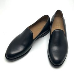 BARNEYS NEWYORK／スウェードローファー 24.5cm ブラック - メルカリ