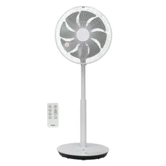 【新品】トヨトミ ハイポジション扇風機 DCモーター 8枚羽根 FS-DH30R-W エコモード リモコン付 衣類乾燥 省エネのサムネイル
