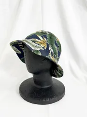 New Era ニューエラ ボタニカル柄 バケットハット sizeM/L ネイビー系 ■■レディース