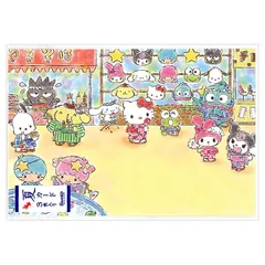 サンリオ サマーポストカード キャラクターミックス縁日 3枚入 S4028/384747 夏カード はがき ハガキ グリーティングカード