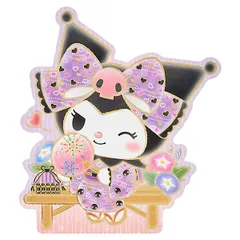 サンリオ ダイカットサマーカード クロミ縁台に座る 1枚入 S4035/687456 夏カード グリーティングカード