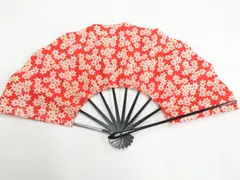 【一輝堂】和装小物 和雑貨 舞扇子 楓 美品 26w04-5053のサムネイル