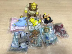 【現状品】 マクドナルド ハッピーセット おもちゃ シュレック フィギュア 全8種 ★