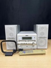 2004年製 ビクター MD/CD/カセットミニコンポ CU-UXW5 自宅保管 - メルカリ