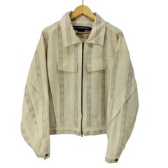 50s ギャバジャン レーヨン ホワイト ネップ カスリ ヴィンテージ 検