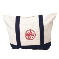 訳あり トレーダージョーズ TRADER JOE'S トートバッグ エコバッグ ショッピングバッグ コットン メンズ レディース 773836 s110
