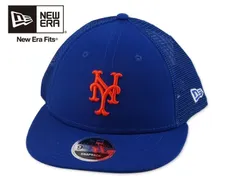 NEWERA ニューエラ 9FIFTY LOW PROFILE POLY TRUCKER CAP NEWYORK METS ROYAL メッシュキャップ ニューヨーク メッツ ロイヤル メジャーリーグ 22898