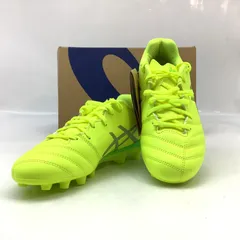 4297 【未使用】asics アシックス DS LIGHT JR GS キッズ サッカースパイク 22cm イエロー ジュニア シューズ