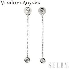ヴァンドーム青山 Pt950/ Pt900/ Pt850 ダイヤモンド イヤリングのサムネイル