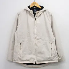 M/古着 ギャップ GAP 長袖 ジャケット パーカー メンズ 00年代 00s 薄ベージュ 内側フリース 26apr01