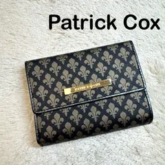 【美品】Patrick Cox パトリックコックス 三つ折り財布 シグネチャー レザーのサムネイル
