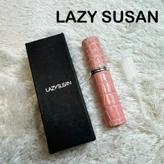 LAZY SUSAN レイジースーザン アトマイザー ピンク 型押し 箱付きのサムネイル