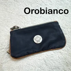 Orobianco オロビアンコ キーケース コインケース 小銭入れ ネイビー