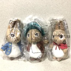 D76 未開封 ピーターラビット ぬいぐるみ3点 263065187のサムネイル