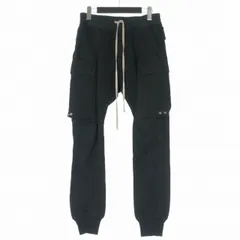 リックオウエンス Rick Owens 19SS CARGO JOG カーゴジョグ パンツ 48 ブラック 黒 RU19S2396-BA 国内正規のサムネイル
