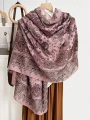 アクセサリー レディース スカーフ 女性用 多用途ロングショール ラップ、軽量 春夏 シフォンスカーフ、フローラル 秋冬 新作ファッションストール ドレス用