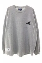 ディセンダント DESCENDANT CETUS JERSEY LS GREY サイズ 2 セタス ジャージ 長袖 カットソー ロゴ グレー 【ブランド古着ベクトル】【中古】260424のサムネイル
