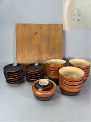 R》懐石道具 一揃い 木製漆器 木箱 ① 1f - メルカリ