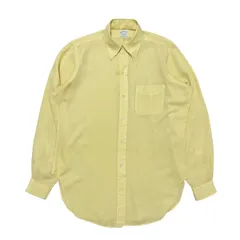 古着 ブルックスブラザーズ Brooksweave ボタンダウンシャツ 6ボタン クリーニング済 70s USA製 メンズ16-5 L相当