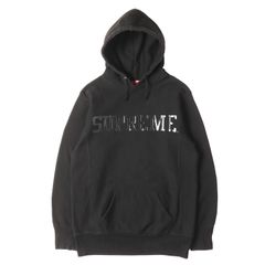 supreme S logo パーカー ブラック 櫻井優衣 フルーツジッパー - メルカリ