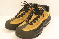 【中古】 NIKE メンズスニーカー 27.5cm AIR MAX 95 ESSENTIAL NIKE 27.5cm 茶 ブラウン ロゴ