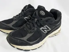 New Balance ニューバランス M2002 RIB ローカット スニーカー size24.0/黒 ■■レディース