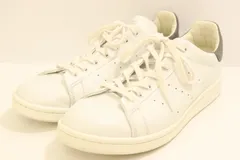 【中古】 adidas メンズスニーカー 26.5cm STAN SMITH LUX adidas 26.5cm 白 ホワイト グレー 灰