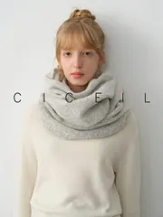 アクセサリー レディース スカーフ 1個 レディース 無地 ニット ポリエステル 暖かく柔らかい 多用途ネックウォーマー、秋冬の日常使いに適しています