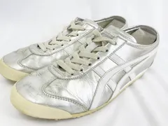 Onitsuka Tiger オニツカタイガー MEXICO 66 ローカット スニーカー size24.5/シルバー ■■レディース