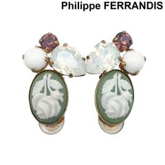Philippe FERRANDIS フィリップフェランディスターコイズピアス - メルカリ