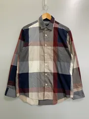 【中古品】 BLACK LABEL CRESTBRIDGE ブラックレーベル クレストブリッジ LS CHECK SHIRT  51M01-311-47 長袖 チェック シャツ メンズ トップス ボタンダウン 【141-260424-em-33-min】