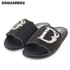 ディースクエアード DSQUARED2 レディース サンダル D2ビジューポイントサンダル ブラック系 イタリア製（サイズ/35）ds2003のサムネイル