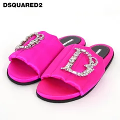 ディースクエアード DSQUARED2 レディース サンダル D3ビジューポイントサンダル ピンク系 イタリア製（サイズ/35/36）ds2004のサムネイル