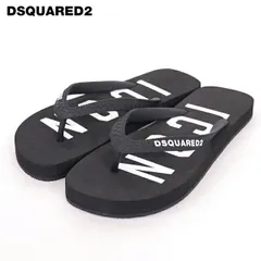 ディースクエアード DSQUARED2 レディース ビーチサンダル I CONビーチサンダル ブラック系（サイズ/37）ds2012のサムネイル
