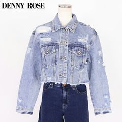 デニーローズ DENNY ROSE レディース デニムジャケット ダメージ加工 