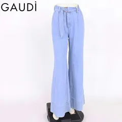ガウディ GAUDI レディース ジーンズ シャンブレーパラッツオハイウエストデニム ブルー系（サイズ/26）sa1051のサムネイル