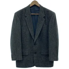 【中古】　Y's　テーラードジャケット　ウールジャケット　無地　シングルボタン　ドメスティック　古着　/1156