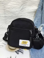 バッグ メンズ ショルダーパック マルチ機能 スリングバッグ 男女兼用 高校生 大学生 多機能 クロスボディーバッグ キャンバス 鞄 ショルダーバッグ ハンドバッグ ミニスクエアバッグ