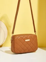 バッグ レディース ショルダーバッグ ファッショナブルな新しいキルティングダイアモンドパターンミニクロスボディバッグ