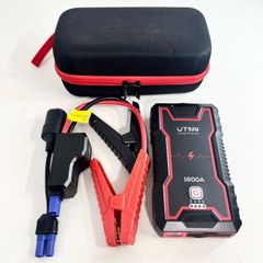 ほぼ新品AOKOEE 12V 6400mAh ジャンプスターター 青ハードケース