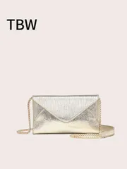 バッグ レディース ショルダーバッグ レディース フラップ クロスボディバッグ、PUレザー メタルチェーン付き、型押し スクエアバッグ、ファッショナブルで多用途、お出かけやショッピングに適しています