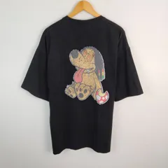 NASTY DOG ナスティドッグ Tシャツ キャラクタープリント ブラック XLサイズ メンズ 古着 ストリート Y2Kのサムネイル