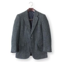 65【美品】Harris Tweed ハリスツイード ジャケット A4 M メンズ 