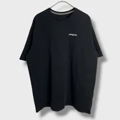Patagonia☆パタゴニア☆ロゴTシャツ☆黒☆L☆リサイクル☆D26M