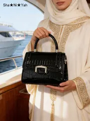 バッグ レディース ハンドルバッグ エレガントなクロコダイル型押しカジュアル多用途ショルダートートバッグ