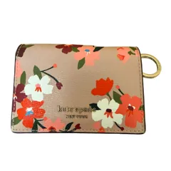  ケイトスペード kate spade レディース コインケース パスケース 花柄 サフィアーノレザー ミニ財布 ピンクマルチ K7193【ZY6】