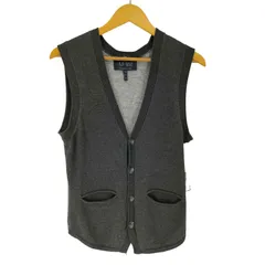アルマーニジーンズ ARMANI JEANS コットン ニット Vネック ベスト メンズ import：M のサムネイル