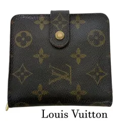 ルイヴィトン　Louis Vuitton　モノグラム　コンパクトジップウォレット　M616678　CT00100　2つ折り財布